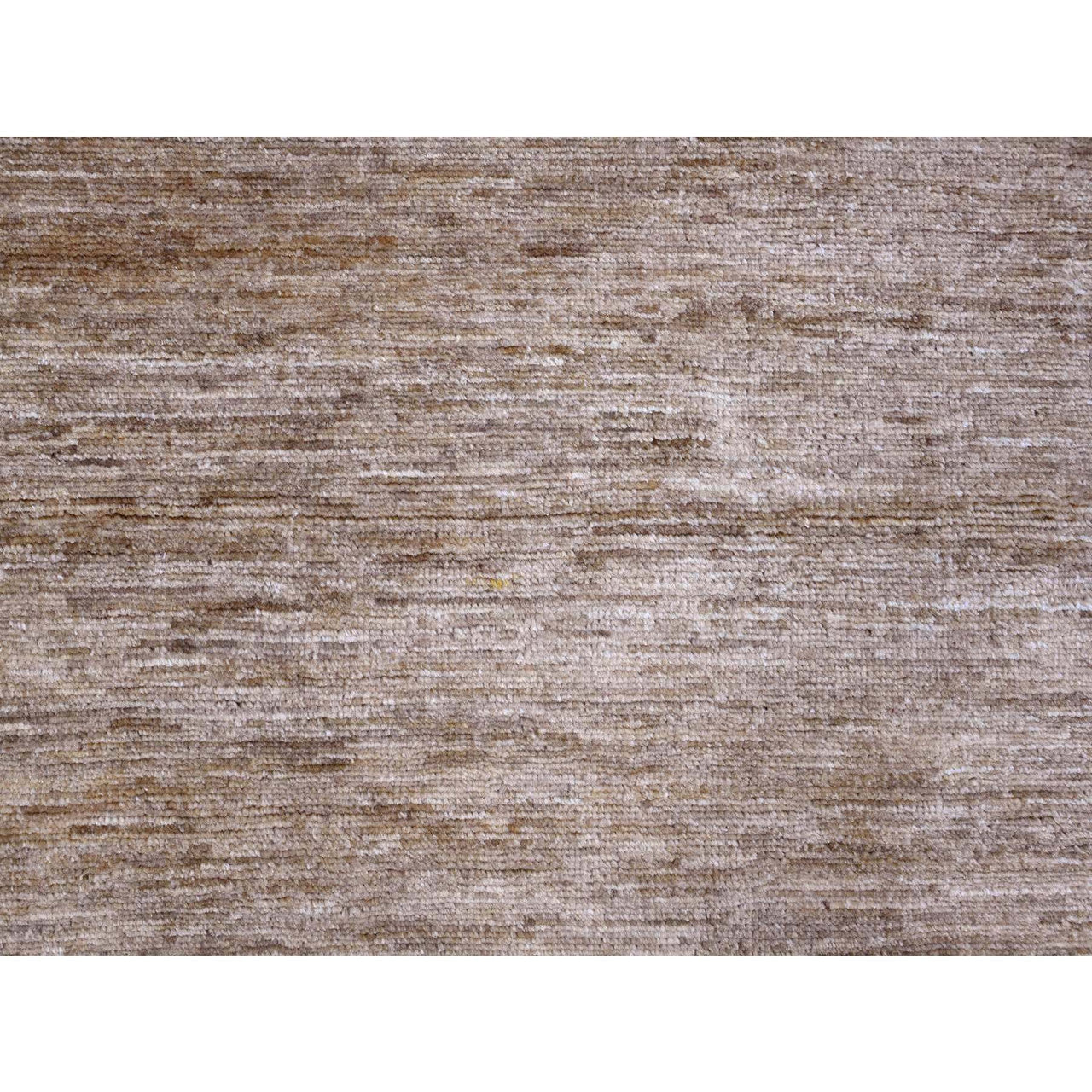 Brown 7'11" x 9'0" Modern and Contemporary Hand knotted Wool Rug - Sku: O020144