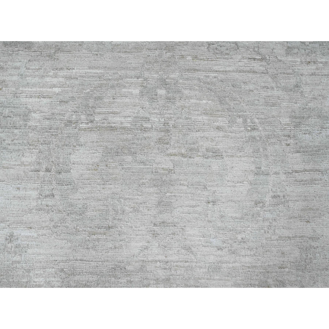 Oushak And Peshawar Wool Hand Knotted Rug Ivory 8.9x11.5 -O020186