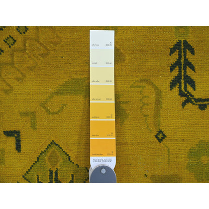 Kazak Wool Hand Knotted Rug Yellow 8.6x11.4 -O020248