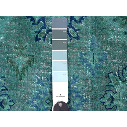 Kazak Wool Hand Knotted Rug Blue 7.11x9.8 -O020249