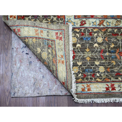 Mamluk Wool Hand Knotted Rug Grey 7.11x9.8 -O020338