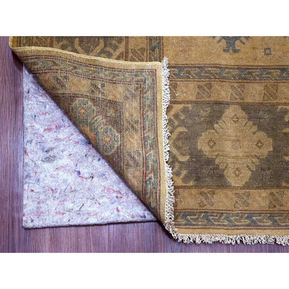 Kazak Wool Hand Knotted Rug Brown 8.0x9.10 -O020400