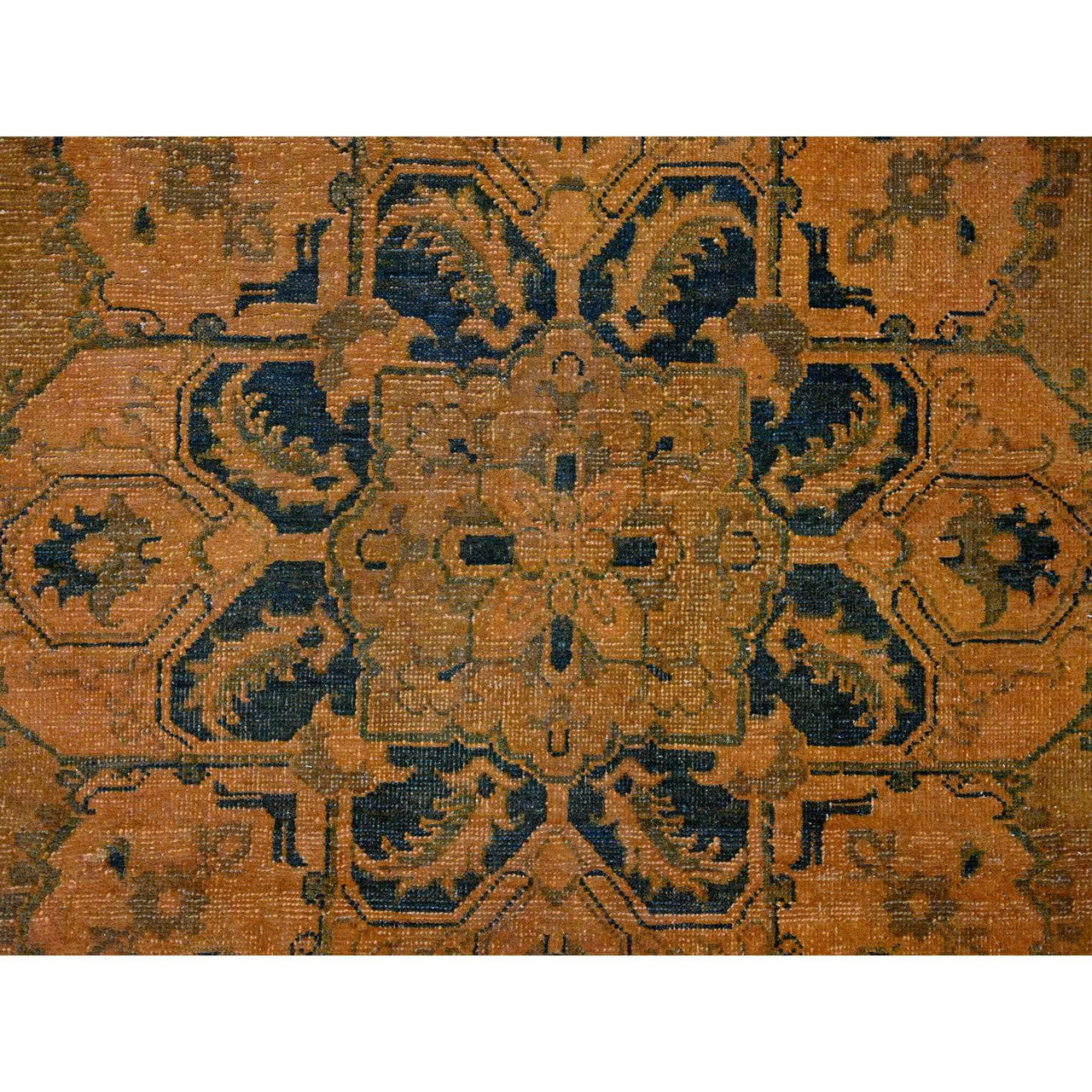 Brown 7'8" x 9'10" Kazak Hand knotted Wool Rug - Sku: O020402