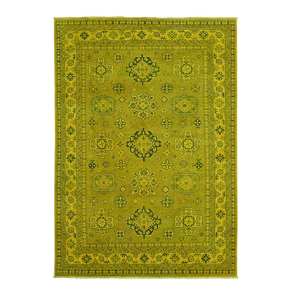 Kazak Wool Hand Knotted Rug Brown 5.11x8.6 -O020442