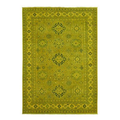 Kazak Wool Hand Knotted Rug Brown 5.11x8.6 -O020442