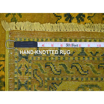 Kazak Wool Hand Knotted Rug Brown 5.11x8.6 -O020442