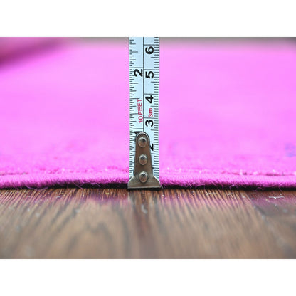 Kazak Wool Hand Knotted Rug Pink 6.0x8.6 -O020444
