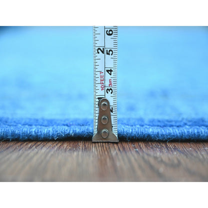 Kazak Wool Hand Knotted Rug Blue 6.2x8.5 -O020445