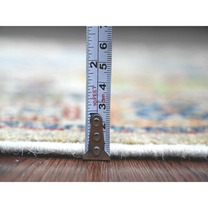 Oushak And Peshawar Wool Hand Knotted Rug Grey 3.1x5.0 -O020628