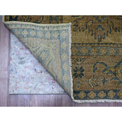 Kazak Wool Hand Knotted Rug Brown 8.0x9.1 -O020736