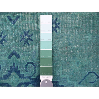Kazak Wool Hand Knotted Rug Blue 4.8x6.6 -O020737