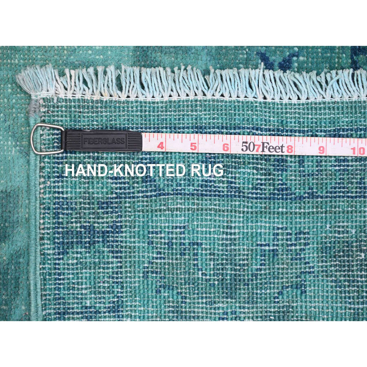 Blue 4'8" x 6'6" Kazak Hand knotted Wool Rug - Sku: O020737