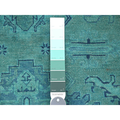 Kazak Wool Hand Knotted Rug Blue 4.10x6.3 -O020738