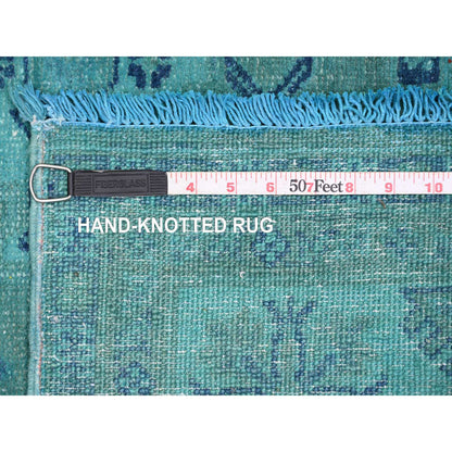 Kazak Wool Hand Knotted Rug Blue 4.10x6.3 -O020738