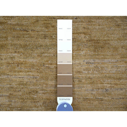 Modern and Contemporary Wool Hand Knotted Rug Brown 7.10x9.5 -O020829