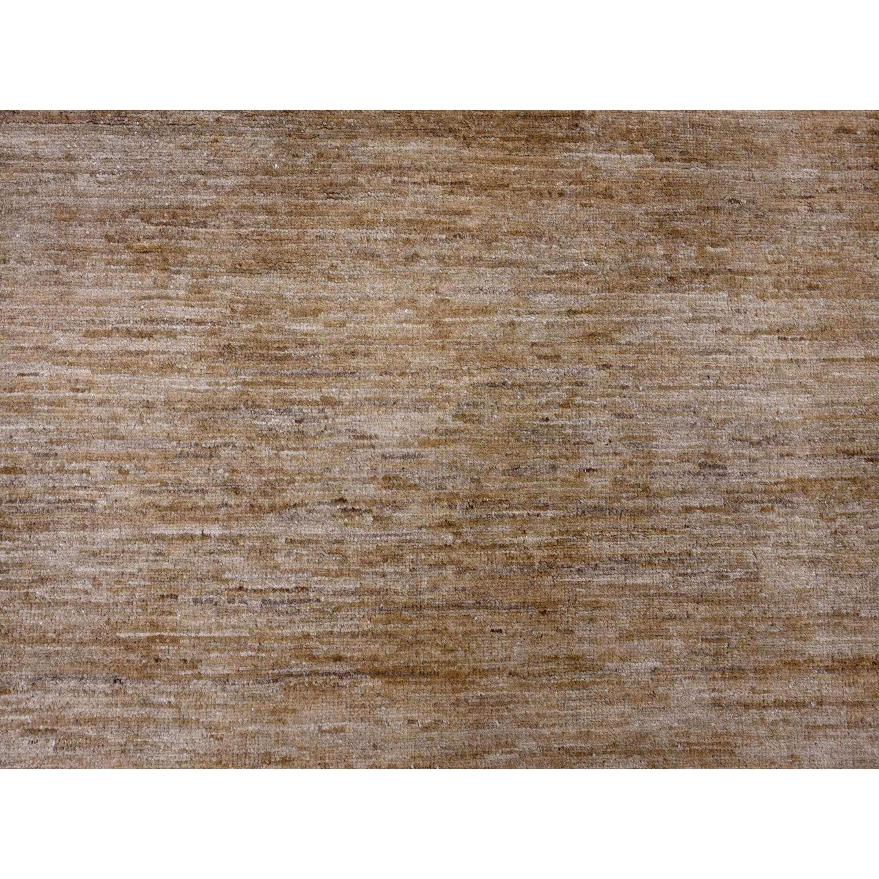 Brown 7'10" x 9'5" Modern and Contemporary Hand knotted Wool Rug - Sku: O020829
