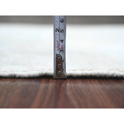 Oushak And Peshawar Wool Hand Knotted Rug Grey 2.6x11.7 -O020867