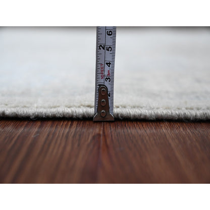 Oushak And Peshawar Wool Hand Knotted Rug Grey 2.10x31.9 -O020919