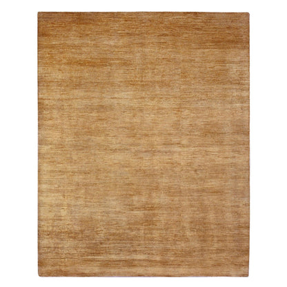 Modern and Contemporary Wool Hand Knotted Rug Brown 7.11x9.9 -O020956