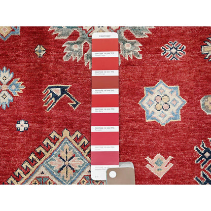 Kazak Wool Hand Knotted Rug Red 7.10x9.9 -O0310