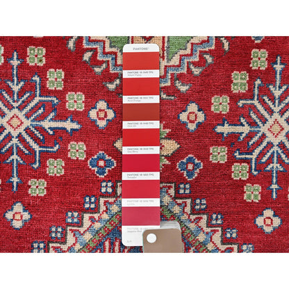 Kazak Wool Hand Knotted Rug Red 3.11x6.0 -O0358