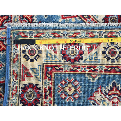Kazak Wool Hand Knotted Rug Blue 2.0x2.11 -O0373