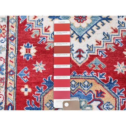 Kazak Wool Hand Knotted Rug Red 2.10x9.7 -O0457