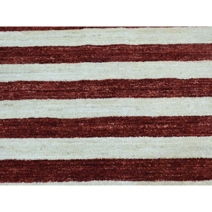 Oushak And Peshawar Wool Hand Knotted Rug Red Red 2.5X4.0 -O049062