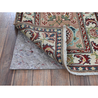 Kazak Wool Hand Knotted Rug Brown 2.2x5.10 -O0495