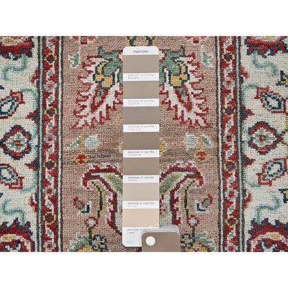 Kazak Wool Hand Knotted Rug Brown 2.2x5.10 -O0495