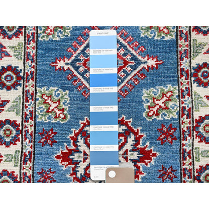 Kazak Wool Hand Knotted Rug Blue 2.1x5.10 -O0501