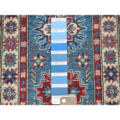 Kazak Wool Hand Knotted Rug Blue 2.0x5.10 -O0502