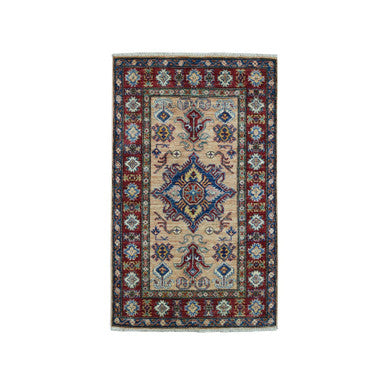 Traditional Wool Hand Knotted Rug Brown 2.9X4.3  -O050989