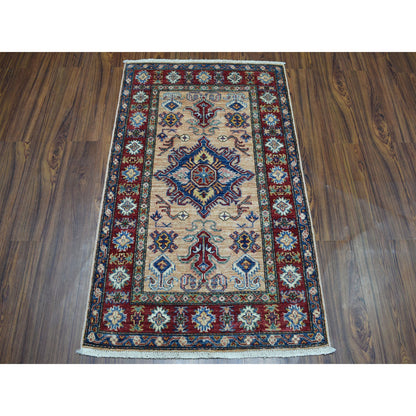 Traditional Wool Hand Knotted Rug Brown 2.9X4.3  -O050989