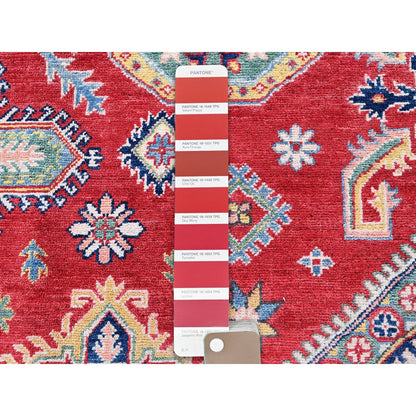 Kazak Wool Hand Knotted Rug Red 8.2x10.2 -O0518