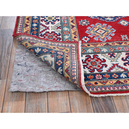 Kazak Wool Hand Knotted Rug Red 8.3x9.8 -O0520