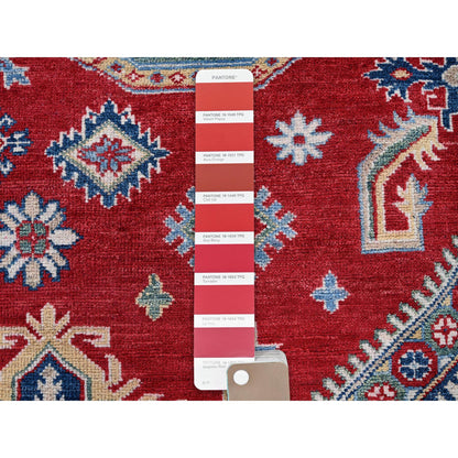 Kazak Wool Hand Knotted Rug Red 8.2x9.9 -O0523