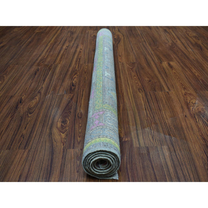 Kazak Wool Hand Knotted Rug Grey No Border 5.0X6.6 -O052451