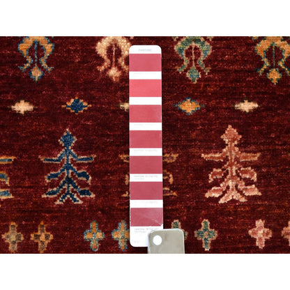 Kazak Wool Hand Knotted Rug Red No Border 2.9X7.10 -O052939