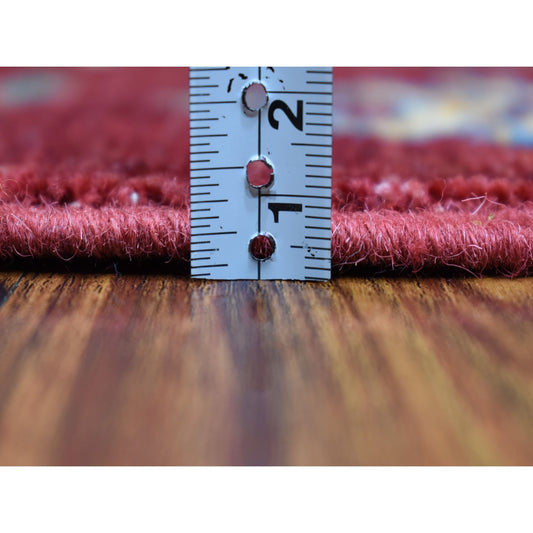 Kazak Wool Hand Knotted Rug Red No Border 2.9X7.10 -O052939