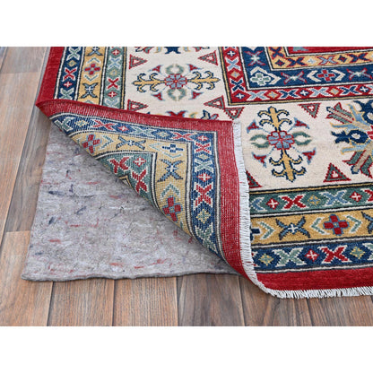 Kazak Wool Hand Knotted Rug Red 9.9x13.11 -O0529
