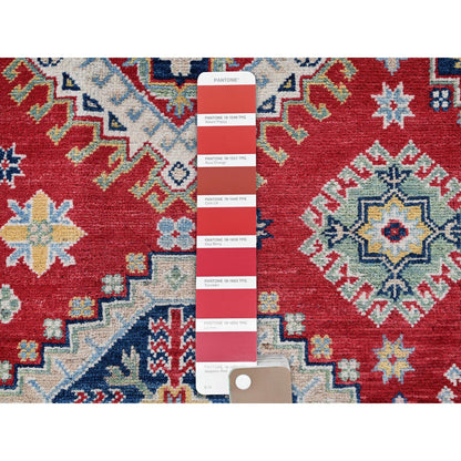 Kazak Wool Hand Knotted Rug Red 7.10x9.11 -O0530
