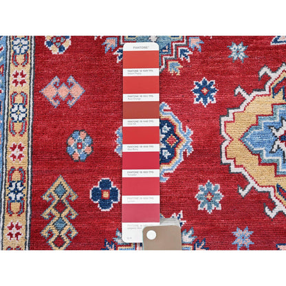 Kazak Wool Hand Knotted Rug Red 8.0x11.3 -O0532