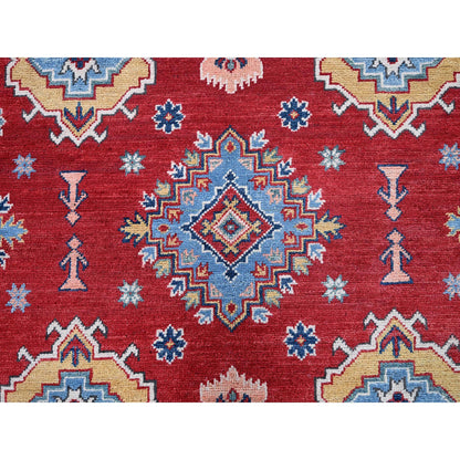 Kazak Wool Hand Knotted Rug Red 8.0x11.3 -O0532
