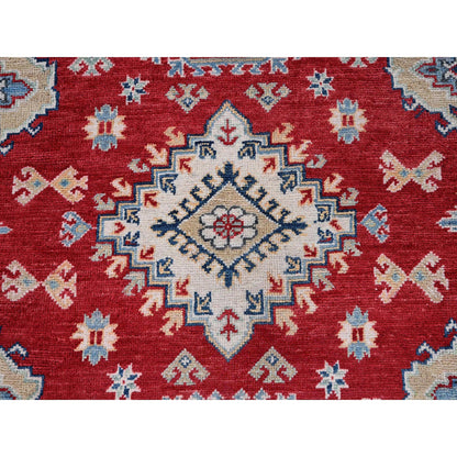 Kazak Wool Hand Knotted Rug Red 5.10x8.8 -O0534