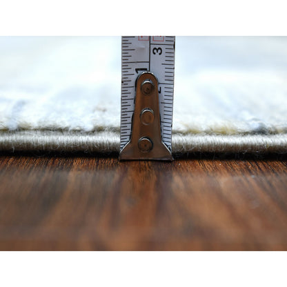 Tribal & Geometric Wool Hand Knotted Rug Brown No Border 4.0X6.0 -O056426