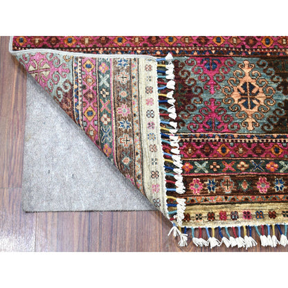 Kazak Wool Hand Knotted Rug Beige No Border 2.9X7.10 -O056807