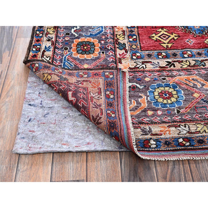 Kazak Wool Hand Knotted Rug Blue 9.3x11.0 -O0569