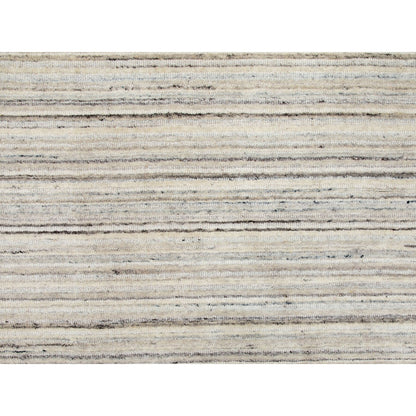 Hand-Loomed Wool Hand Loomed Rug Beige No Border 6.0X6.0 -O058353