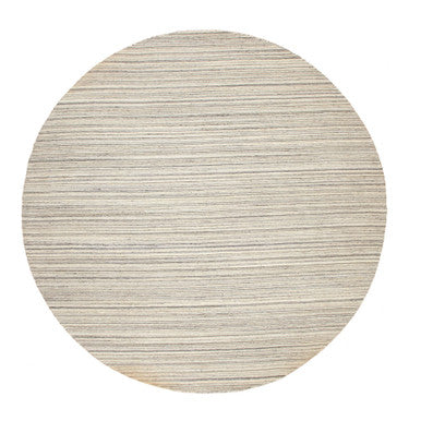 Modern and Contemporary Wool Hand Loomed Rug Beige No Border 10.2X10.2 -O058378